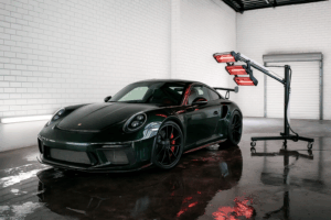 Porsche 911 GT3 RS protected with ceramic coating at Diamond Detailing Perth studio