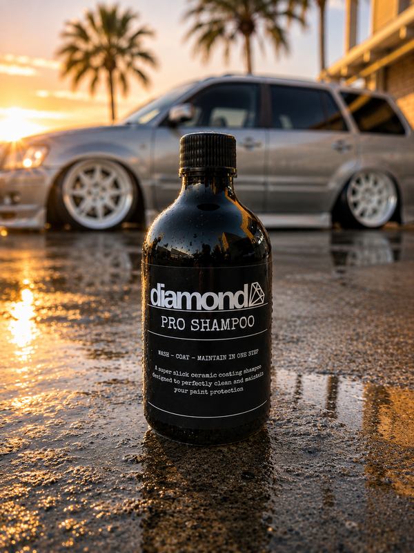 Diamond Pro Shampoo ceramic coating maintenance wash shampoo with gloss-enhancing formula